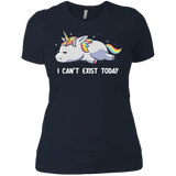 T-Shirts Midnight Navy / X-Small I Can't Exist Today Women's Premium T-Shirt