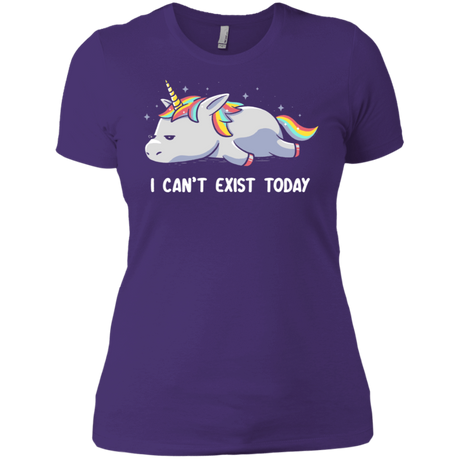 T-Shirts Purple Rush/ / X-Small I Can't Exist Today Women's Premium T-Shirt