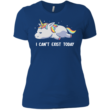 T-Shirts Royal / X-Small I Can't Exist Today Women's Premium T-Shirt