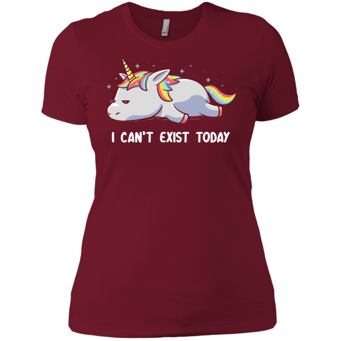 T-Shirts Scarlet / S I Can't Exist Today Women's Premium T-Shirt