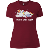 T-Shirts Scarlet / S I Can't Exist Today Women's Premium T-Shirt