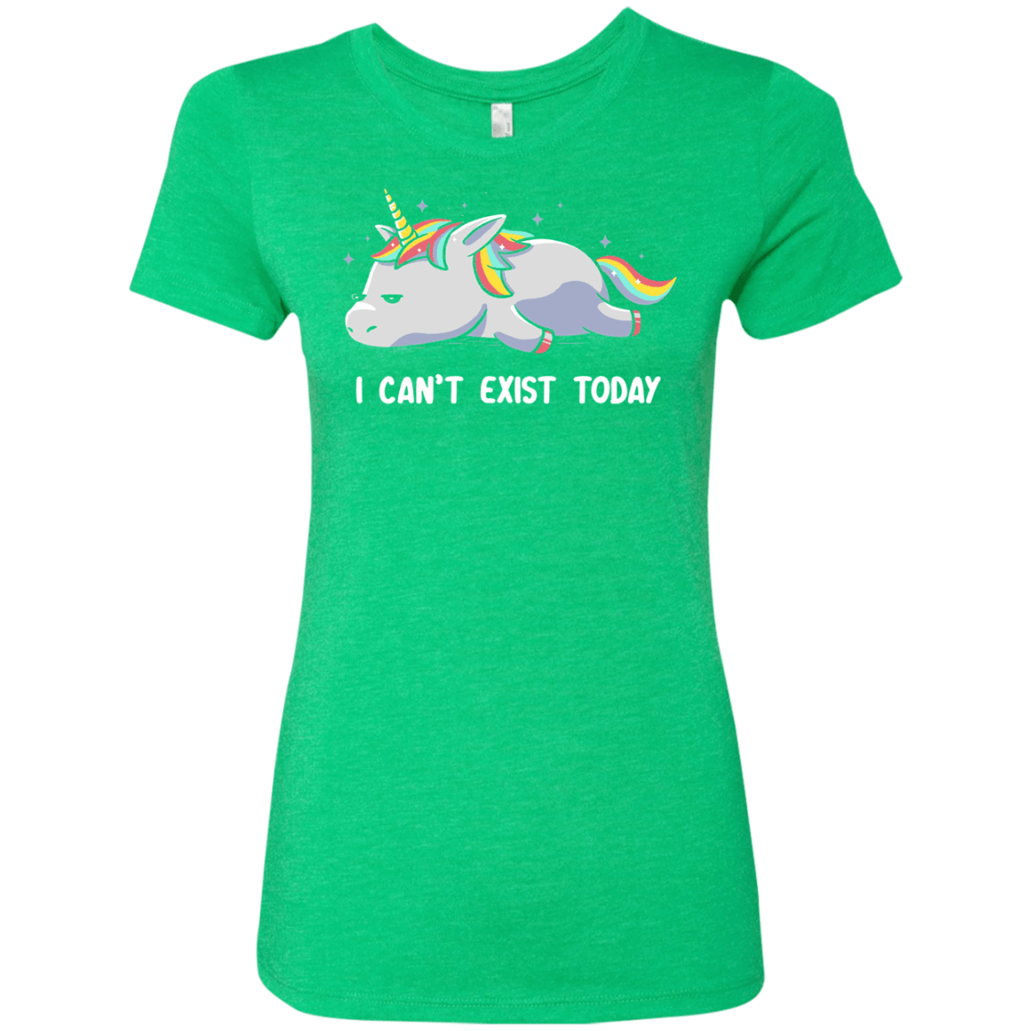 T-Shirts Envy / S I Can't Exist Today Women's Triblend T-Shirt