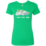 T-Shirts Envy / S I Can't Exist Today Women's Triblend T-Shirt