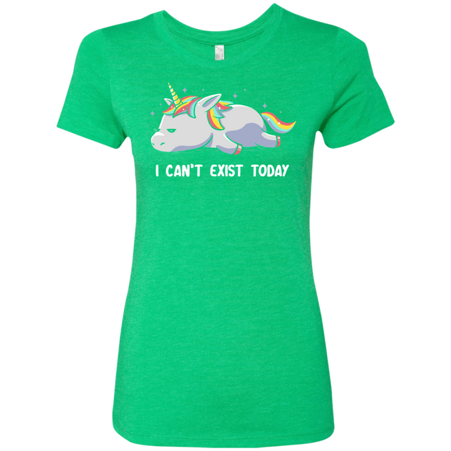 T-Shirts Envy / S I Can't Exist Today Women's Triblend T-Shirt