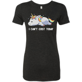 T-Shirts Vintage Black / S I Can't Exist Today Women's Triblend T-Shirt