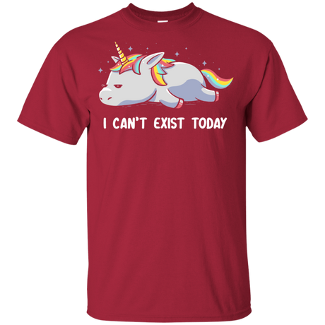 T-Shirts Cardinal / YXS I Can't Exist Today Youth T-Shirt