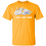 T-Shirts Gold / YXS I Can't Exist Today Youth T-Shirt