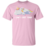 T-Shirts Light Pink / YXS I Can't Exist Today Youth T-Shirt
