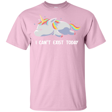 T-Shirts Light Pink / YXS I Can't Exist Today Youth T-Shirt