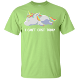 T-Shirts Mint Green / YXS I Can't Exist Today Youth T-Shirt