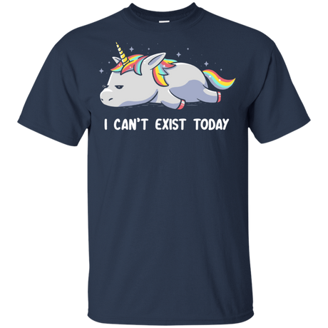 T-Shirts Navy / YXS I Can't Exist Today Youth T-Shirt