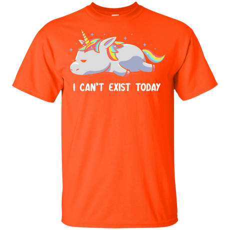 T-Shirts Orange / YXS I Can't Exist Today Youth T-Shirt