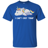 T-Shirts Royal / YXS I Can't Exist Today Youth T-Shirt