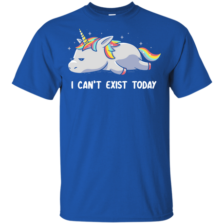 T-Shirts Royal / YXS I Can't Exist Today Youth T-Shirt