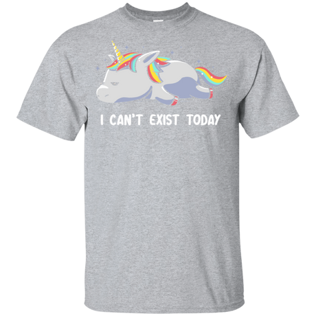 T-Shirts Sport Grey / YXS I Can't Exist Today Youth T-Shirt