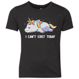 T-Shirts Vintage Black / YXS I Can't Exist Today Youth Triblend T-Shirt