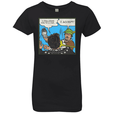 T-Shirts Black / YXS I Challenge You to a Duel Girls Premium T-Shirt