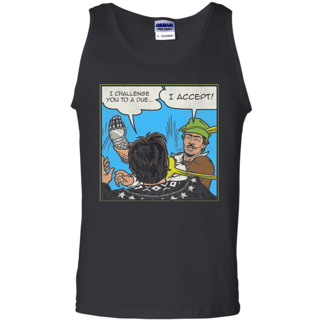 T-Shirts Black / S I Challenge You to a Duel Men's Tank Top