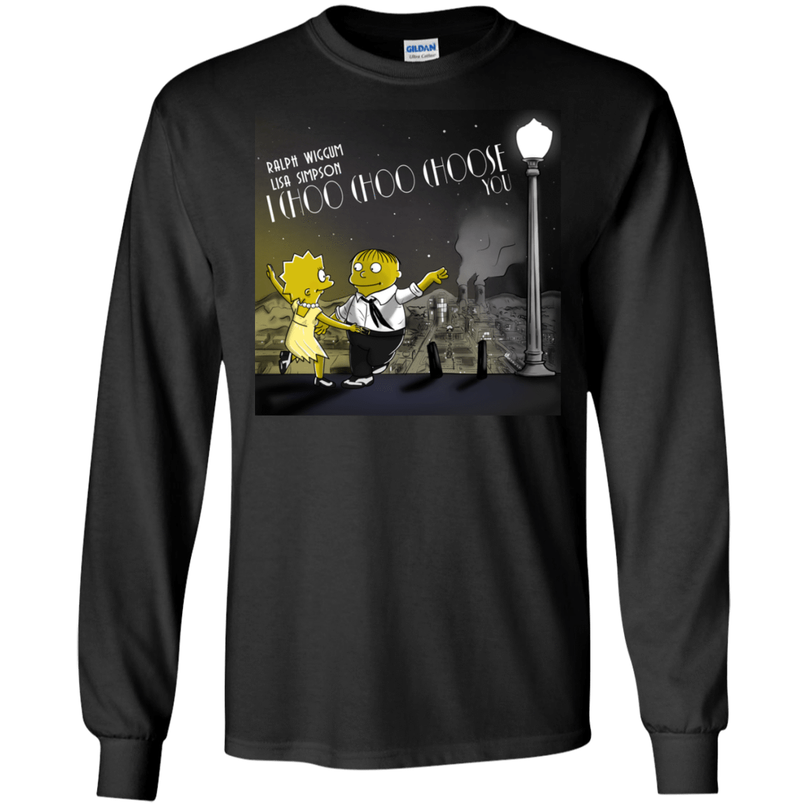 T-Shirts Black / S I Cho Cho Choose You Men's Long Sleeve T-Shirt