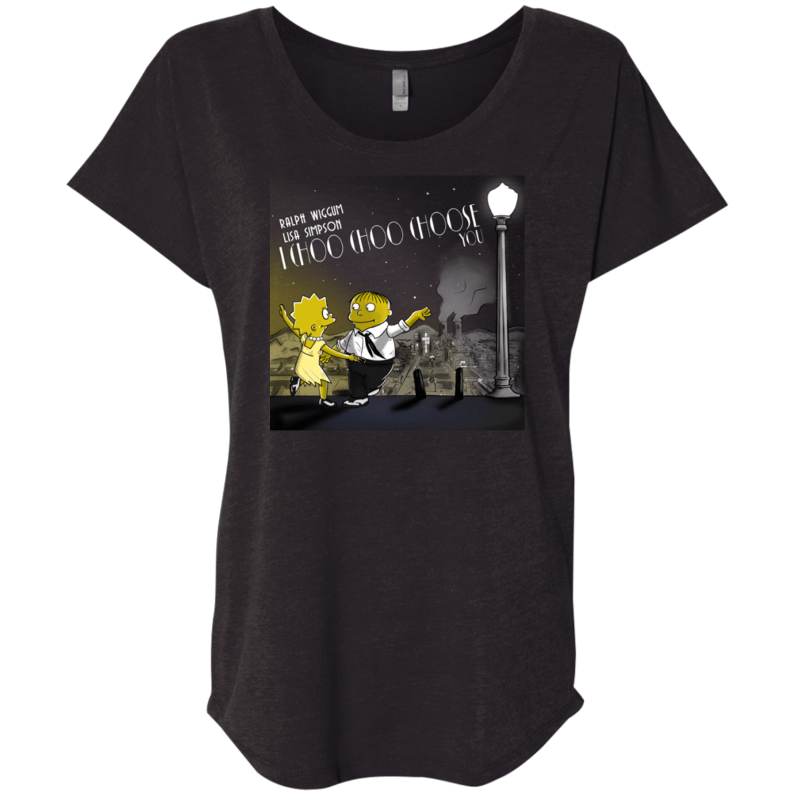 T-Shirts Vintage Black / X-Small I Cho Cho Choose You Triblend Dolman Sleeve