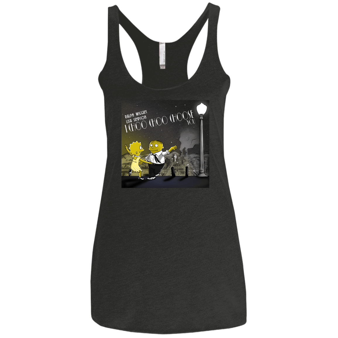 T-Shirts Vintage Black / X-Small I Cho Cho Choose You Women's Triblend Racerback Tank