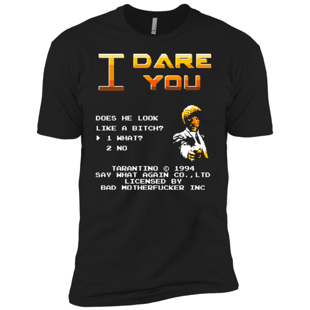T-Shirts Black / YXS I Dare you Boys Premium T-Shirt