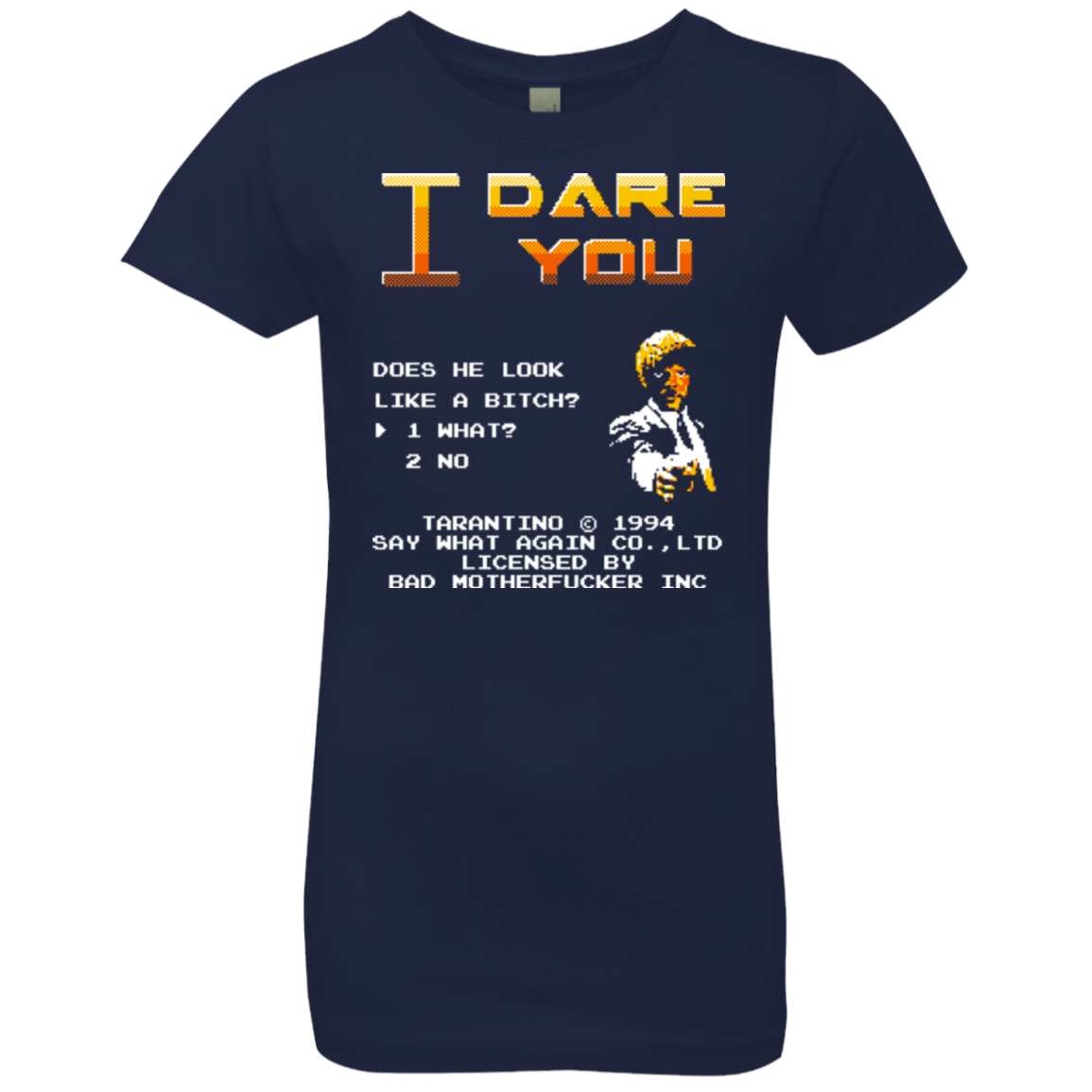 T-Shirts Midnight Navy / YXS I Dare you Girls Premium T-Shirt