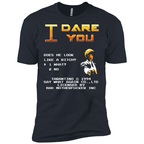 T-Shirts Indigo / X-Small I Dare you Men's Premium T-Shirt