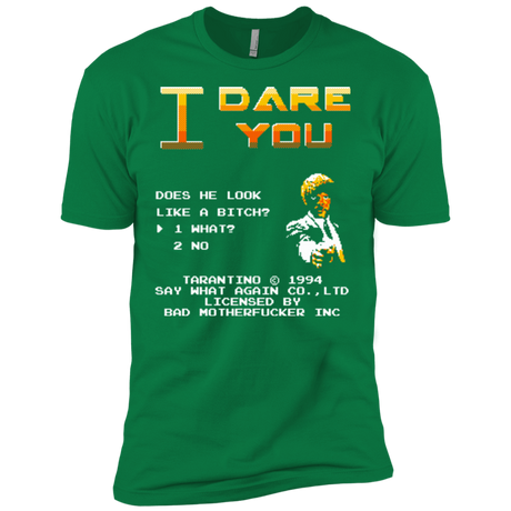 T-Shirts Kelly Green / X-Small I Dare you Men's Premium T-Shirt