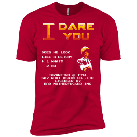 T-Shirts Red / X-Small I Dare you Men's Premium T-Shirt