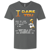 T-Shirts Heavy Metal / X-Small I Dare you Men's Premium V-Neck