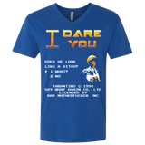 T-Shirts Royal / X-Small I Dare you Men's Premium V-Neck