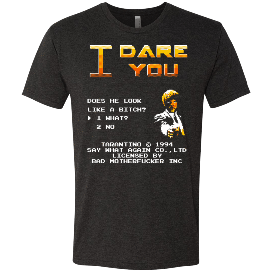 T-Shirts Vintage Black / Small I Dare you Men's Triblend T-Shirt
