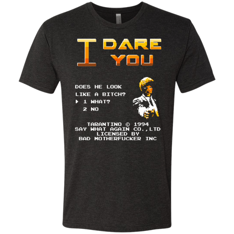 T-Shirts Vintage Black / Small I Dare you Men's Triblend T-Shirt