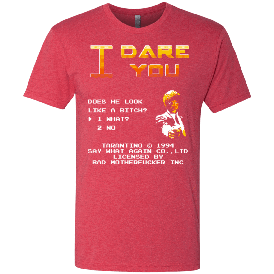 T-Shirts Vintage Red / Small I Dare you Men's Triblend T-Shirt