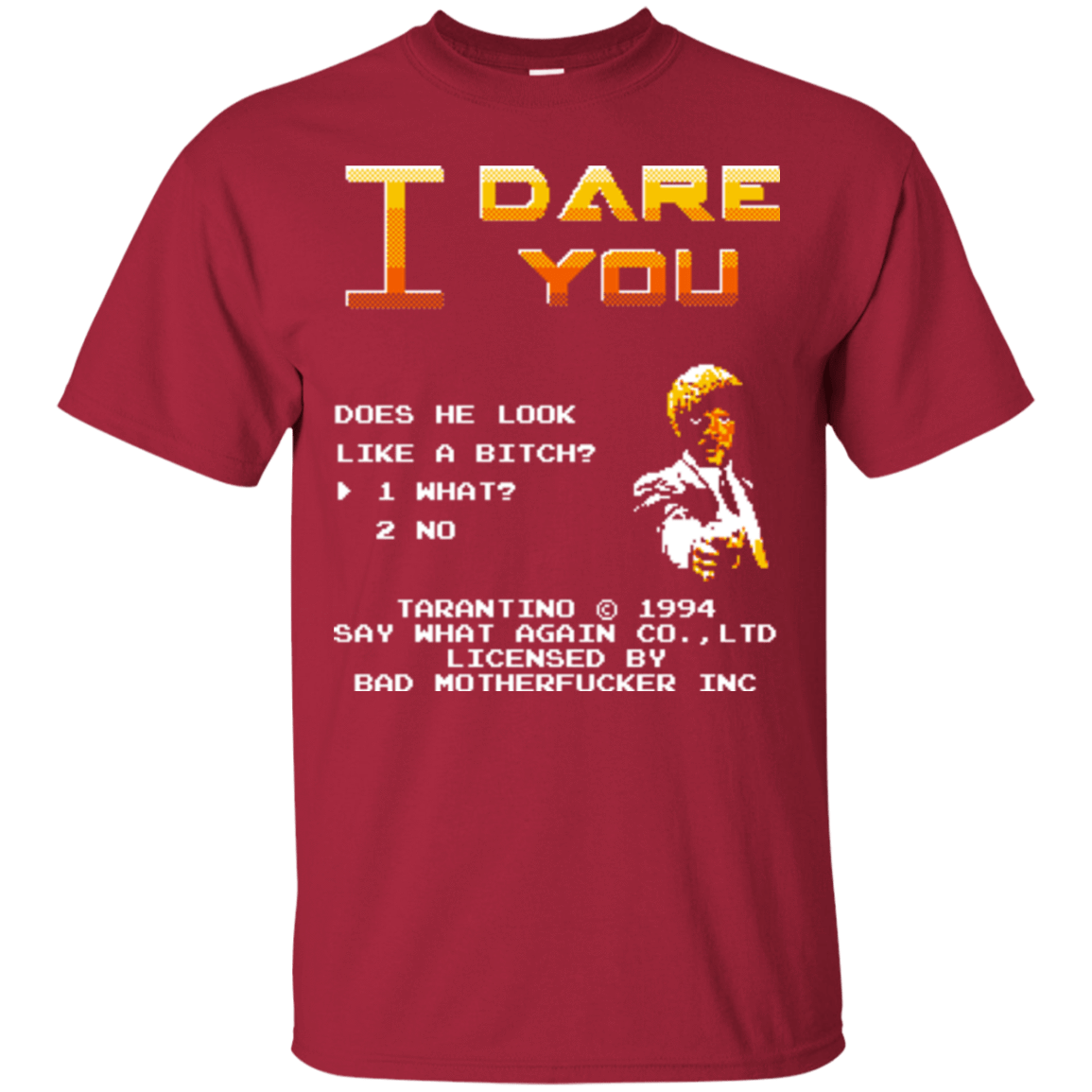 T-Shirts Cardinal / Small I Dare you T-Shirt