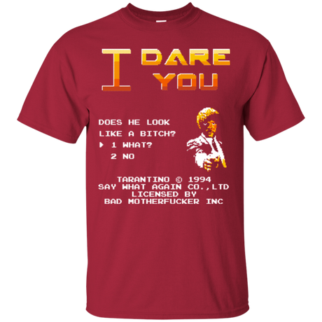 T-Shirts Cardinal / Small I Dare you T-Shirt