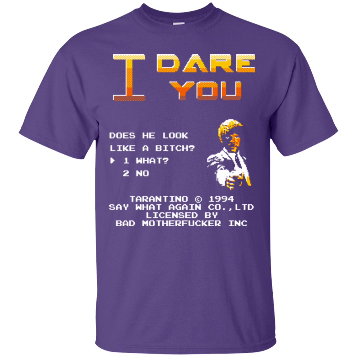 T-Shirts Purple / Small I Dare you T-Shirt