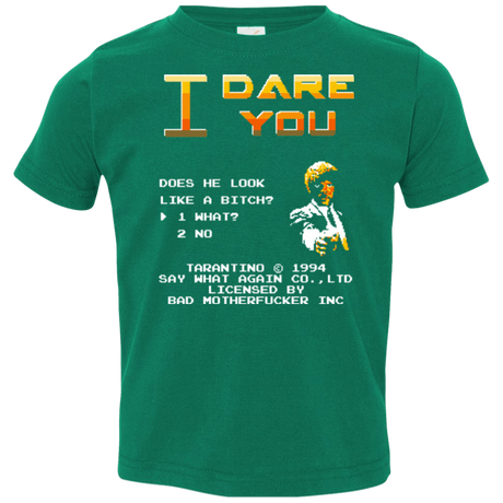 T-Shirts Kelly / 2T I Dare you Toddler Premium T-Shirt