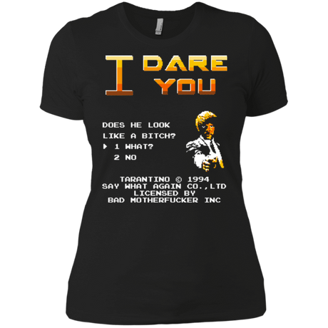 T-Shirts Black / X-Small I Dare you Women's Premium T-Shirt