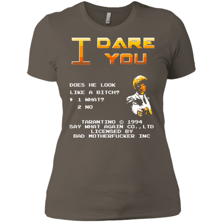 T-Shirts Warm Grey / X-Small I Dare you Women's Premium T-Shirt