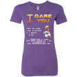 T-Shirts Purple Rush / Small I Dare you Women's Triblend T-Shirt