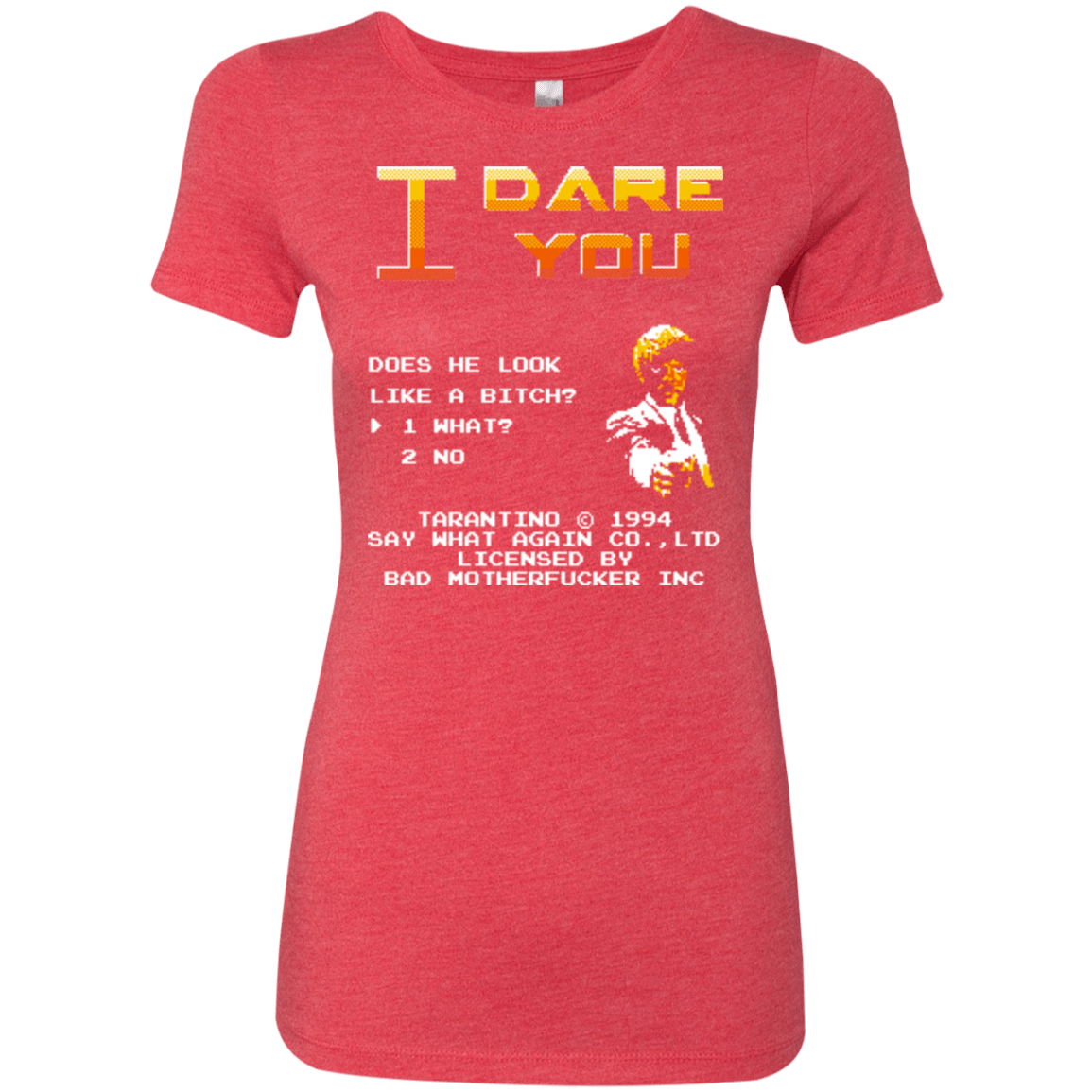 T-Shirts Vintage Red / Small I Dare you Women's Triblend T-Shirt