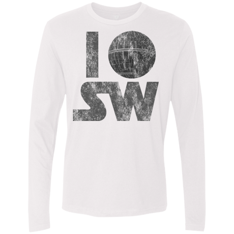 T-Shirts White / Small I Deathstar SW Men's Premium Long Sleeve