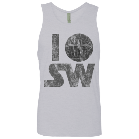 T-Shirts Heather Grey / Small I Deathstar SW Men's Premium Tank Top