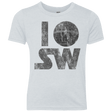 T-Shirts Heather White / YXS I Deathstar SW Youth Triblend T-Shirt