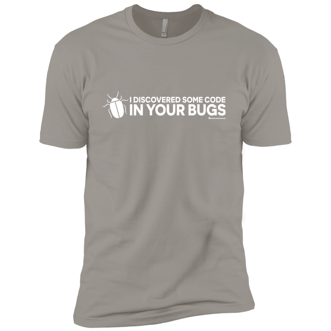T-Shirts Light Grey / YXS I Discovered Some Code In Your Bugs Boys Premium T-Shirt