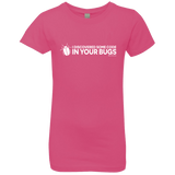 T-Shirts Hot Pink / YXS I Discovered Some Code In Your Bugs Girls Premium T-Shirt