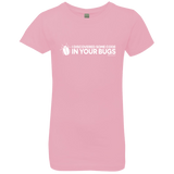 T-Shirts Light Pink / YXS I Discovered Some Code In Your Bugs Girls Premium T-Shirt