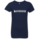 T-Shirts Midnight Navy / YXS I Discovered Some Code In Your Bugs Girls Premium T-Shirt